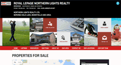 Desktop Screenshot of northernlightsrealestate.com
